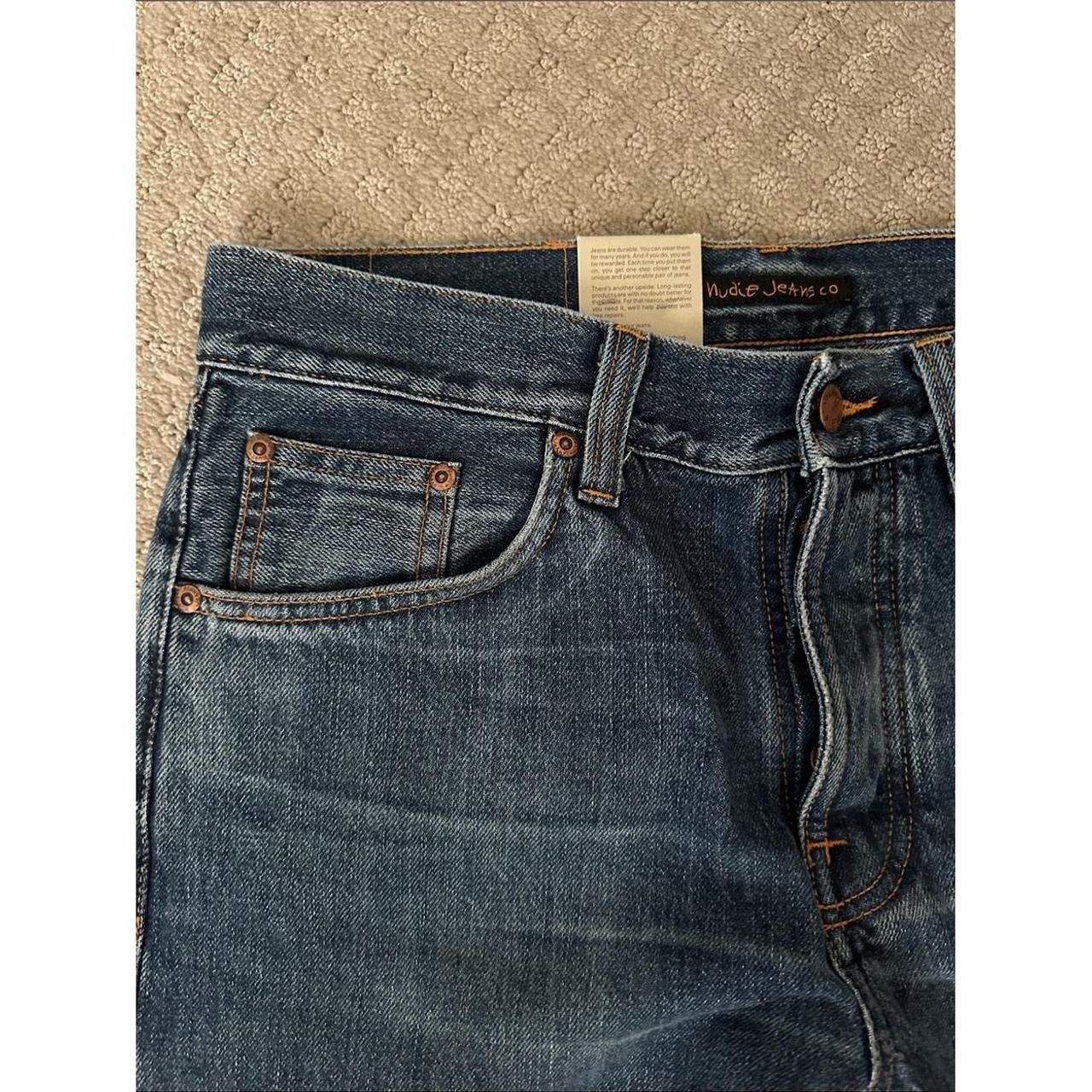 New Mens Nudie Jeans Steady Eddie Ii Raw Tracks Wash Size 31x30 — image 2 of 7